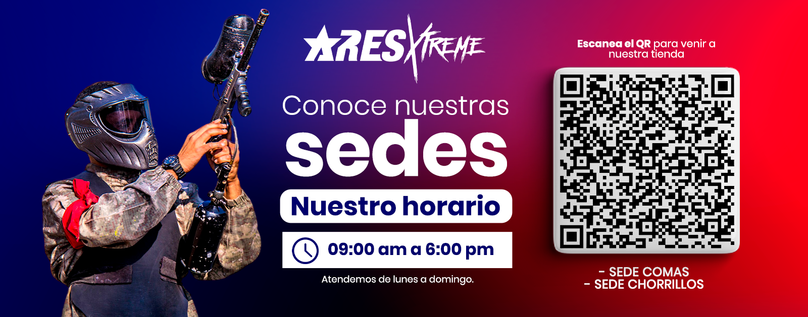 Ares Xtreme Paintball — Contactar por WhatsApp