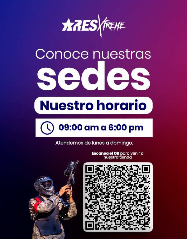 Ares Xtreme Paintball — Contactar por WhatsApp